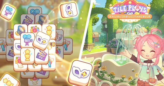 Tile Plays: Kawaii Show DesignGame giải đố match-3 đề tài thời trang