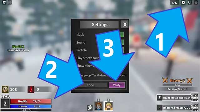 Cách đổi code game Demon Warriors khá đơn giản