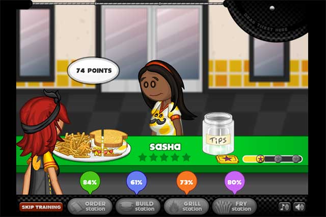 Giao sandwich nóng hổi cho khách hàng và nhận tiền boa xứng đáng