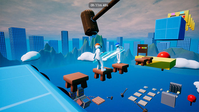 Carry The Glass là game phiêu lưu giải đố kết hợp đi cảnh hợp tác 2 người chơi