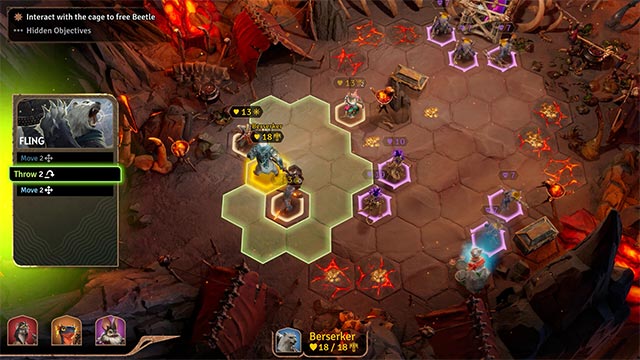 Sunderfolk là game nhập vai chiến thuật theo lượt với cơ chế hợp tác nội bộ thú vị