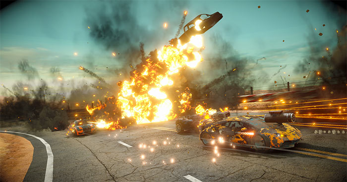 Burnin' Rubber 6Bom tấn đua xe chiến đấu bùng nổ