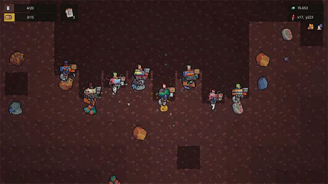 Super Mining Mechs cho bạn bước vào cuộc phiêu lưu dưới lòng đất