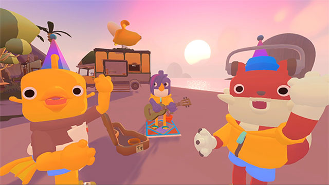 Fruit Bus vui nhộn và sống động như một cộng đồng ảo để mọi người tương tác với nhau