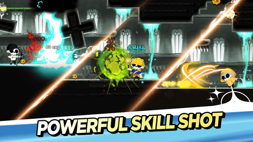 Khô lâu thần chết có nhiều lớp nhân vật khác nhau