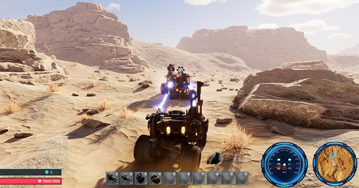 Mad MechsGame robot đua xe chiến đấu dữ dội