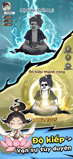 Độ kiếp vạn kiếp tùy duyên