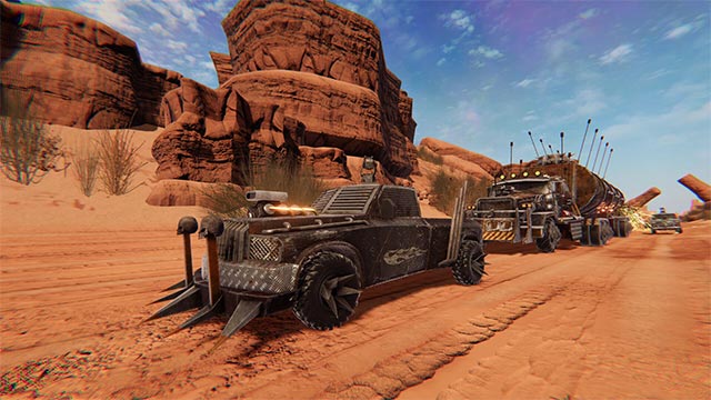  Anarchy Racer: Fury Roads đẩy bạn vào cuộc đua sinh tồn tử thần trên sa mạc hậu tận thế