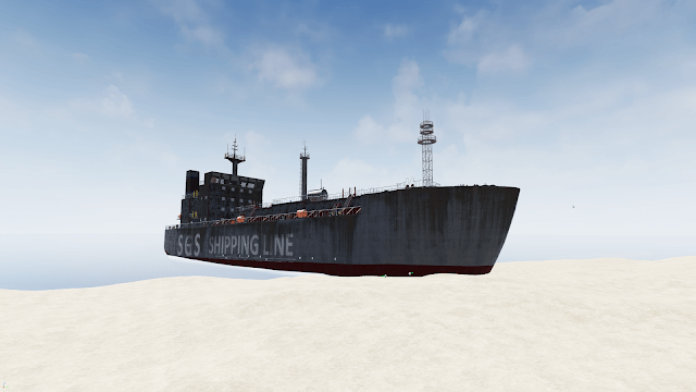 Ship Graveyard Simulator cho bạn làm nhiệm vụ tháo dỡ các con tài biển khổng lồ