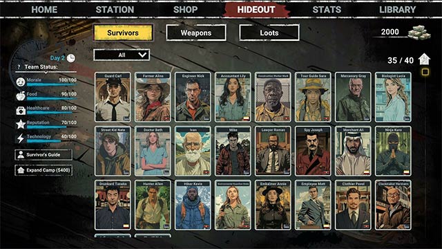 Lập đội những người sống sót và cùng nhau đấu trí trong Zombie Cards: Survival Showdown