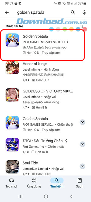 Golden Spatula download Android 0*493947