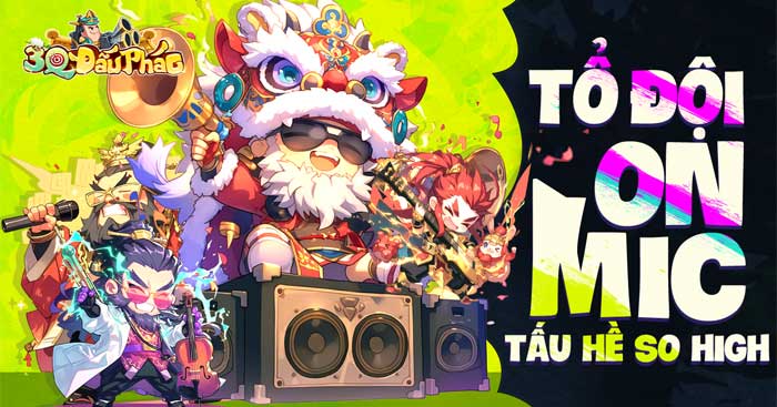 Game chiến thuật đấu tướng chủ đề Tam Quốc - 3Q Đấu Pháo