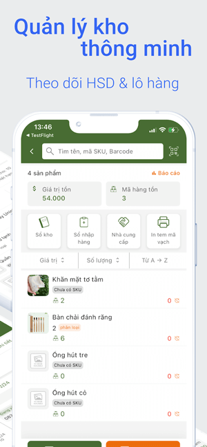 Quản lý kho thông minh