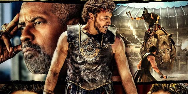 Poster phim Gladiator II - Võ sĩ giác đấu II chiếu rạp từ 15/11/2024