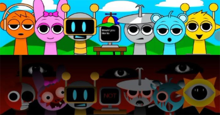 Incredible Sprunki Music Box cho Android1.4Game âm nhạc vừa sáng tạo, vừa kinh dị