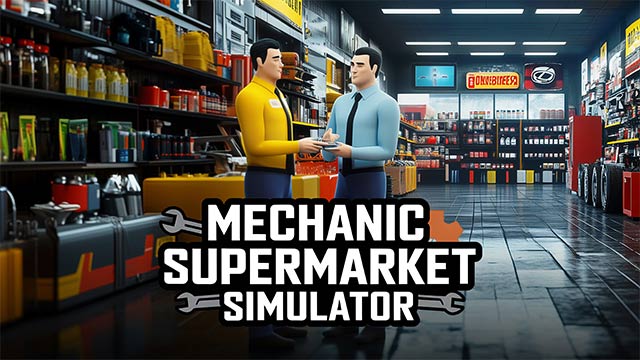 Mechanic Supermarket Simulator là game mô phỏng cửa hàng phụ tùng xe hơi chân thực