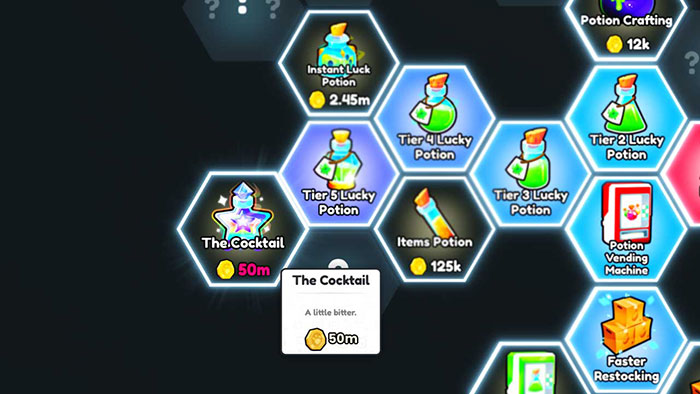 Cocktail trong Pets Go yêu cầu 50 triệu xu để mở khóa