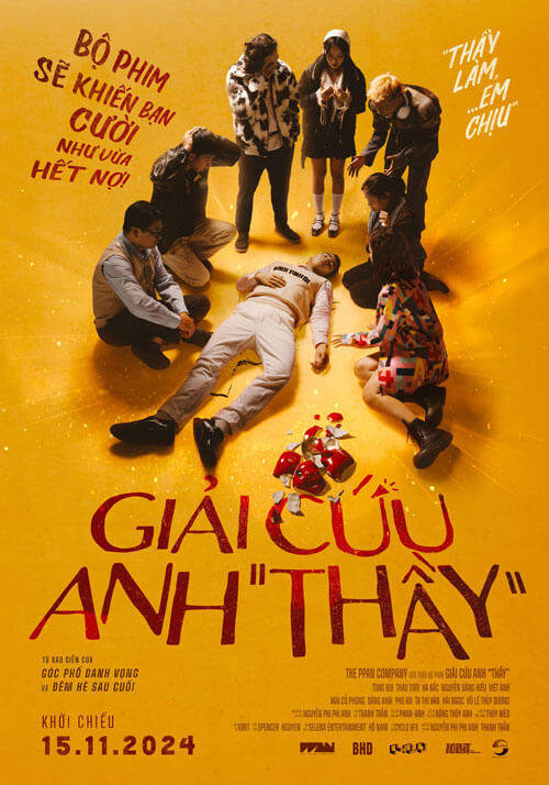 Poster phim Giải cứu anh "Thầy"