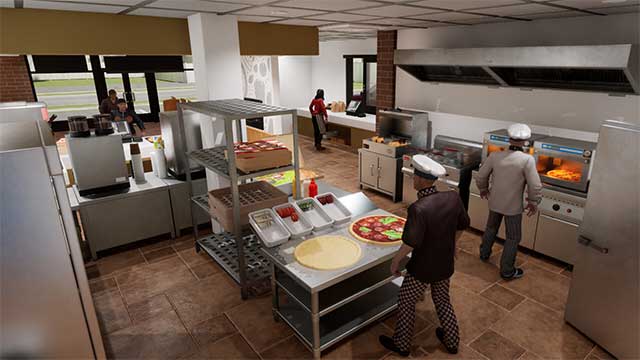 Pizza Simulator Together là game nấu ăn co-op và mô phỏng tiệm pizza
