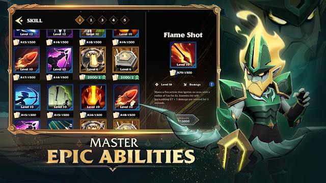 Làm chủ các khả năng chiến đấu mạnh mẽ trong game Thetan Immortal - PvP Archer