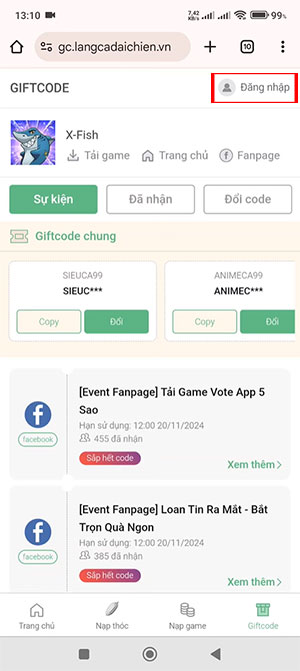 code X Fish 1*495308