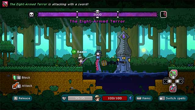 Vào vai ngư dân Baelin và trở thành anh hùng của Honeywood