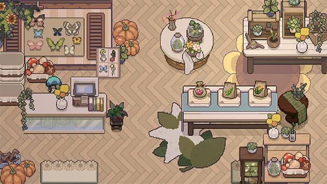 Quản lý cửa hàng lưu niệm và nhà hàng của riêng mình trong The Sisterhood Mansion game
