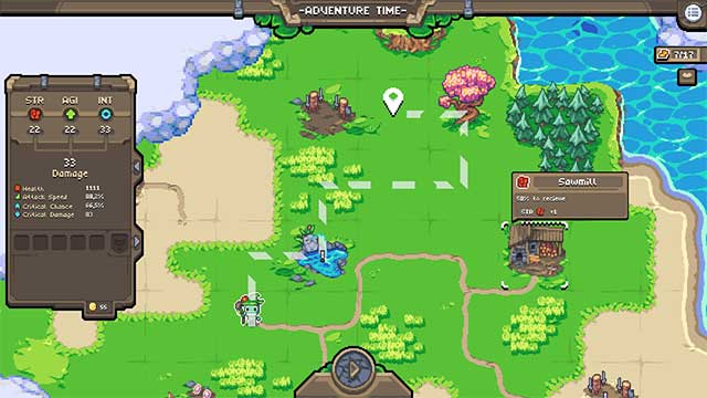Kinpath là game nhập vai Auto Battler có đồ họa tươi sáng và đầy màu sắc