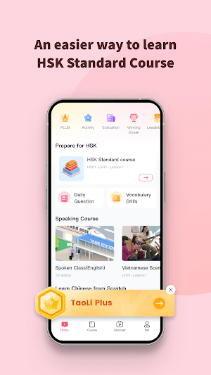 TaoLi có các khóa học tiếng Trung tiêu chuẩn HSK