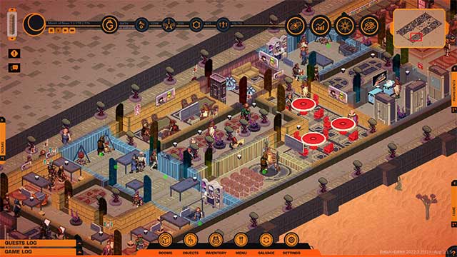 The Diner at the End of the Galaxy là game mô phỏng nhà hàng không gian