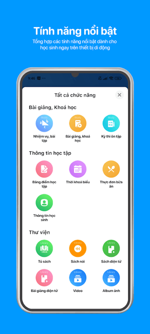Nhiều tính năng nổi bật