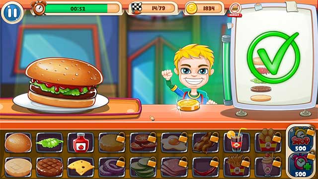 Mở khóa các thành phần và Power-up mới khi bạn tiến bộ