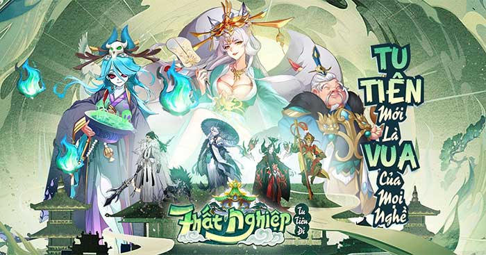 Game AFK chiến thuật đấu tướng chủ đề tu tiên - Thất Nghiệp Tu Tiên Đi