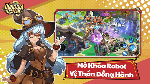 Mở khóa Robot - Vệ thần đồng hành