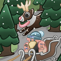 Reindeer Racing