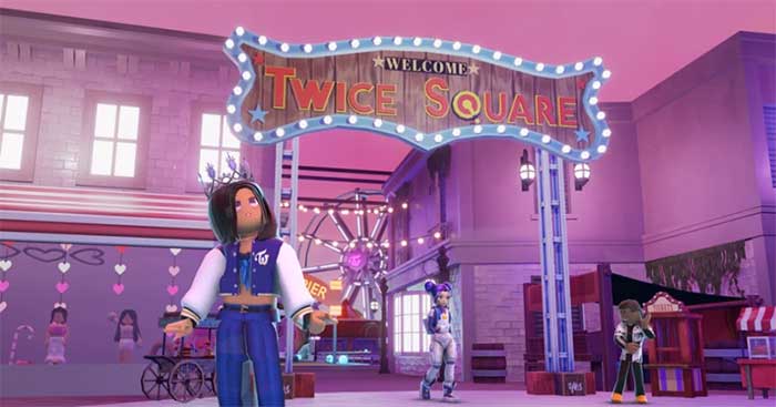 TWICE SquareGame Roblox của nhóm nhạc K-pop TWICE