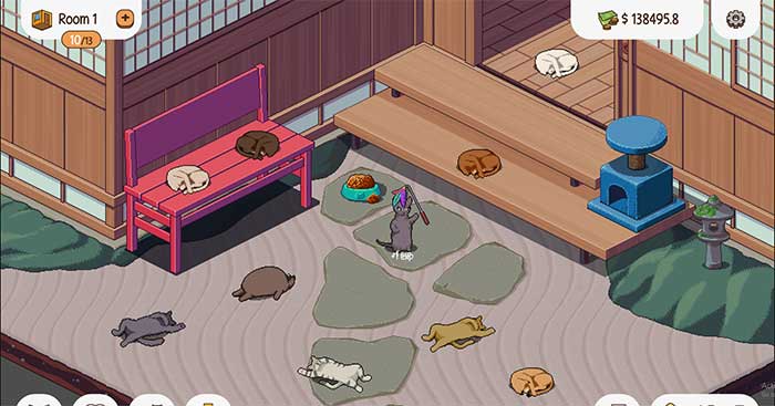 ChonkersGame nuôi mèo nhàn rỗi và thư giãn