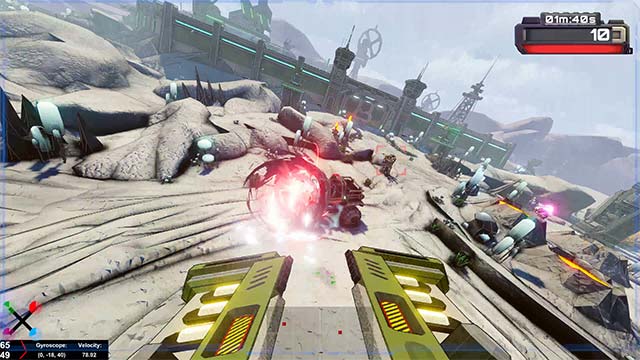 Nexus: FPV Drone Shooter là game lái drone kết hợp bắn súng thống trị bầu trời rộng lớn
