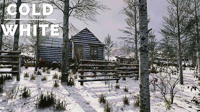 The Cold White là game sinh tồn trong rừng giữa mùa đông lạnh giá