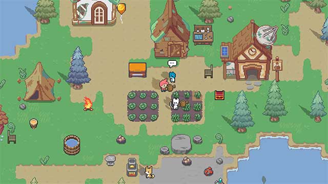 Runai là game sandbox đồ họa Pixel giống Miniland Adventure