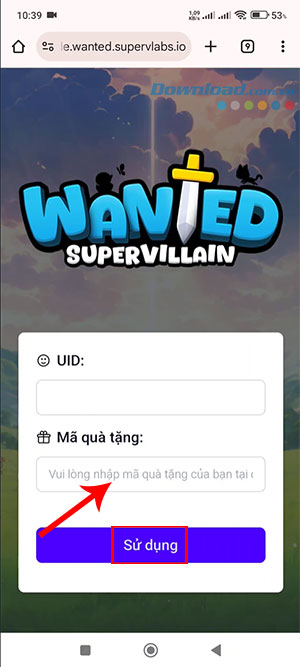 code Supervillan Wanted 4*496720
