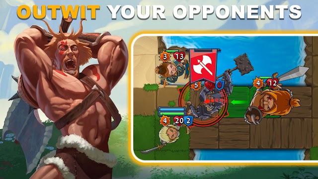 Đập tan kẻ thù của bạn trong game Abalon: Roguelike Tactics CCG