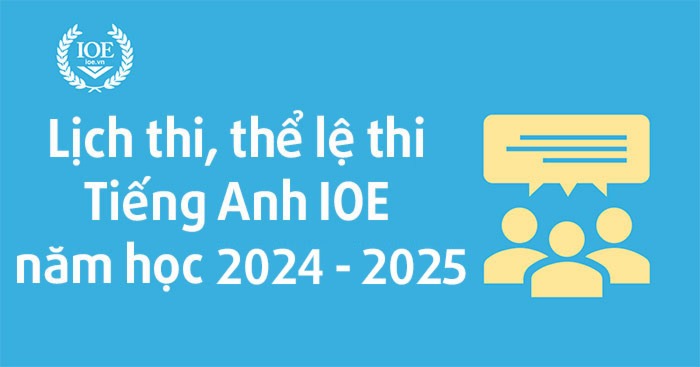 Lịch thi IOE 2026-2027