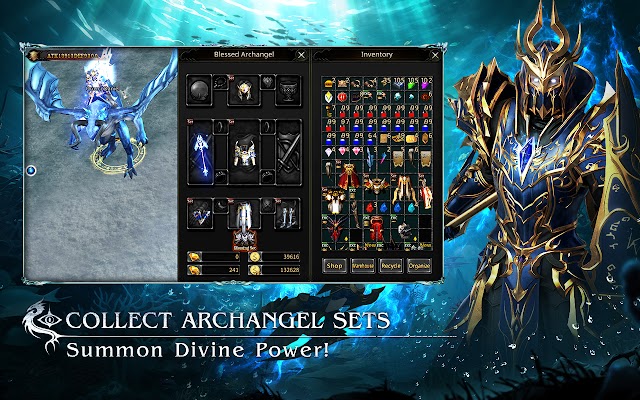 Triệu hồi các bộ Archangel, triệu hồi sức mạnh thần thánh