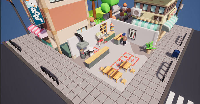 City Noodle Shop SimulatorDemoGame quản lý tiệm mì Trung Hoa