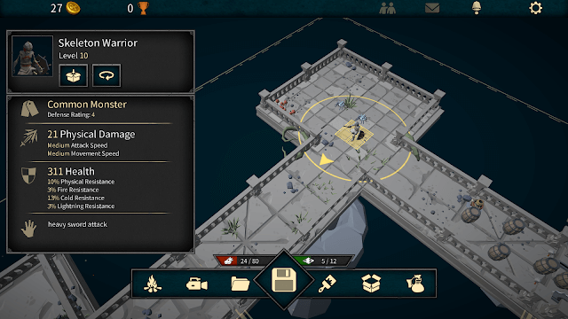 Tấn công ngục tối của kẻ thù trong các trận chiến PvP và lấy vàng của họ