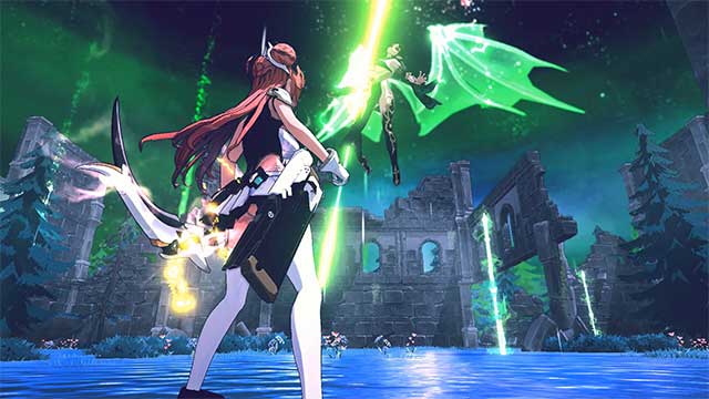 Sử dụng cung và nhiều kỹ năng khác nhau để đánh bại kẻ thù