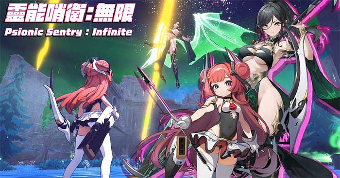 Psionic Sentry: InfiniteDemoGame bắn súng cùng gái xinh Anime