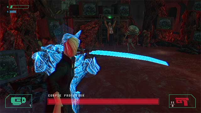 Tận dụng sức mạnh của găng tay ký sinh để tung ra các đòn tấn công tàn khốc