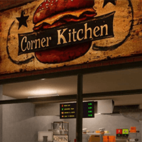 Corner Kitchen Fast Food Simulator